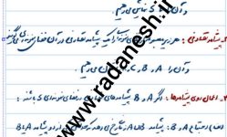 جزوه فصل اول ریاضی 3 پایه دوازدهم انسانی