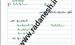 درسنامه فصل 2 ریاضی دوازدهم انسانی