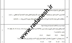 نمونه سوال ترم دوم آمار و احتمال یازدهم ریاضی