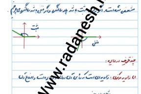 جزوه کامل فصل 4 مثلثات ریاضی سال یازدهم تجربی